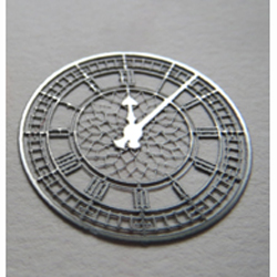 Stainless Steel Clock Face